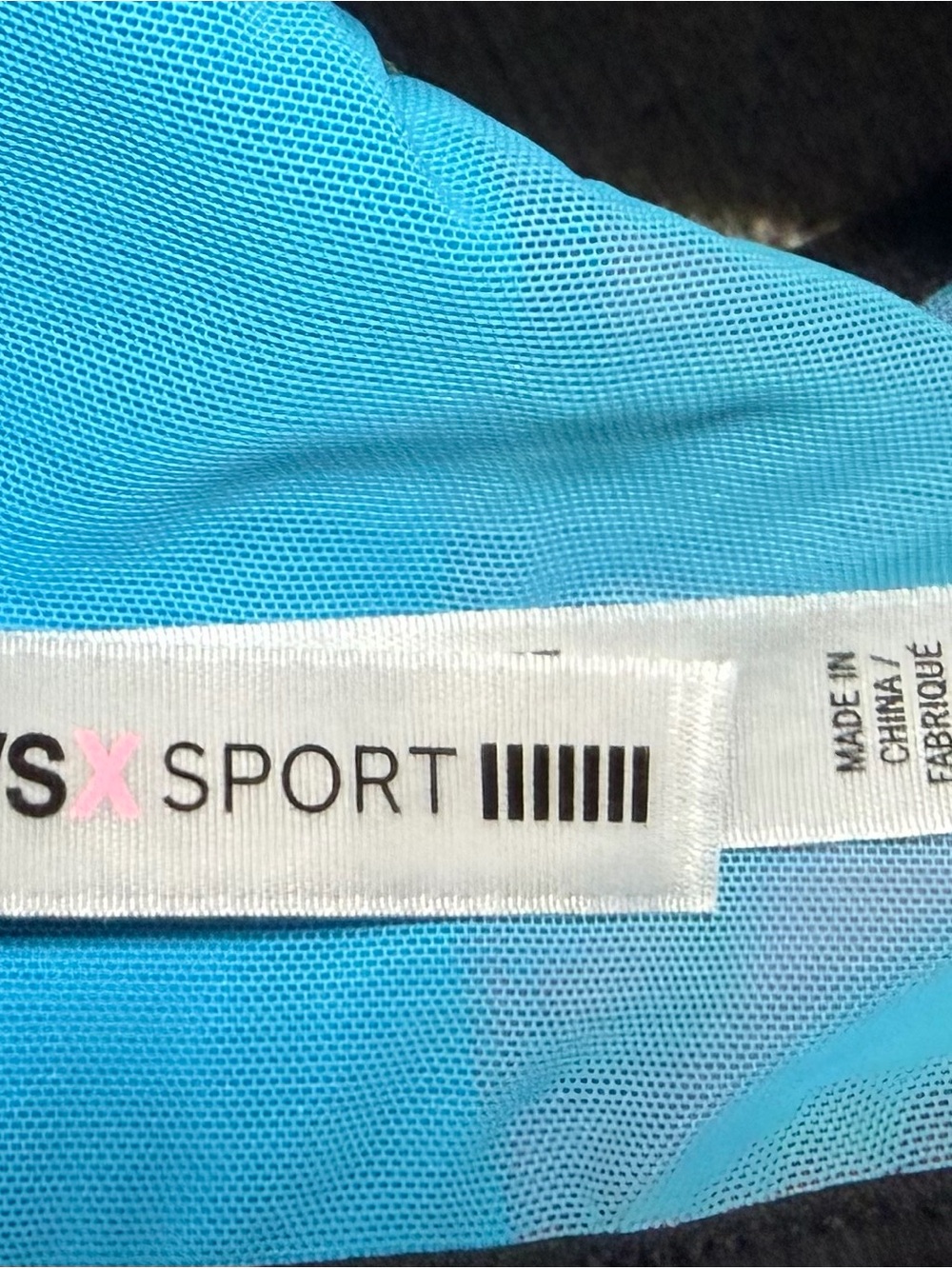 VSX Sport 38C High Support Underwired Zip Front Colorblock Racerback Bra - Picture 4 of 6